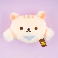 Rilakkuma Face Plushie - Sakura Squirrel / Mini