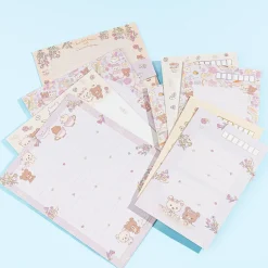 Rilakkuma Flower Tea Time Letter Set