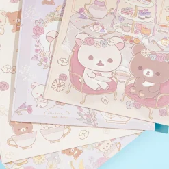 Rilakkuma Flower Tea Time Letter Set