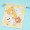 Rilakkuma Flowery Nap Time Drawstring Pouch