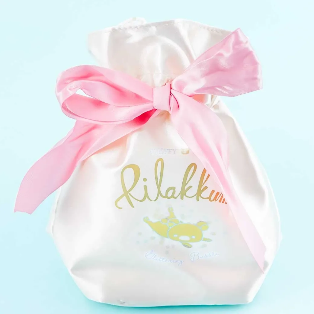 Rilakkuma Fluffy Dream Drawstring Pouch