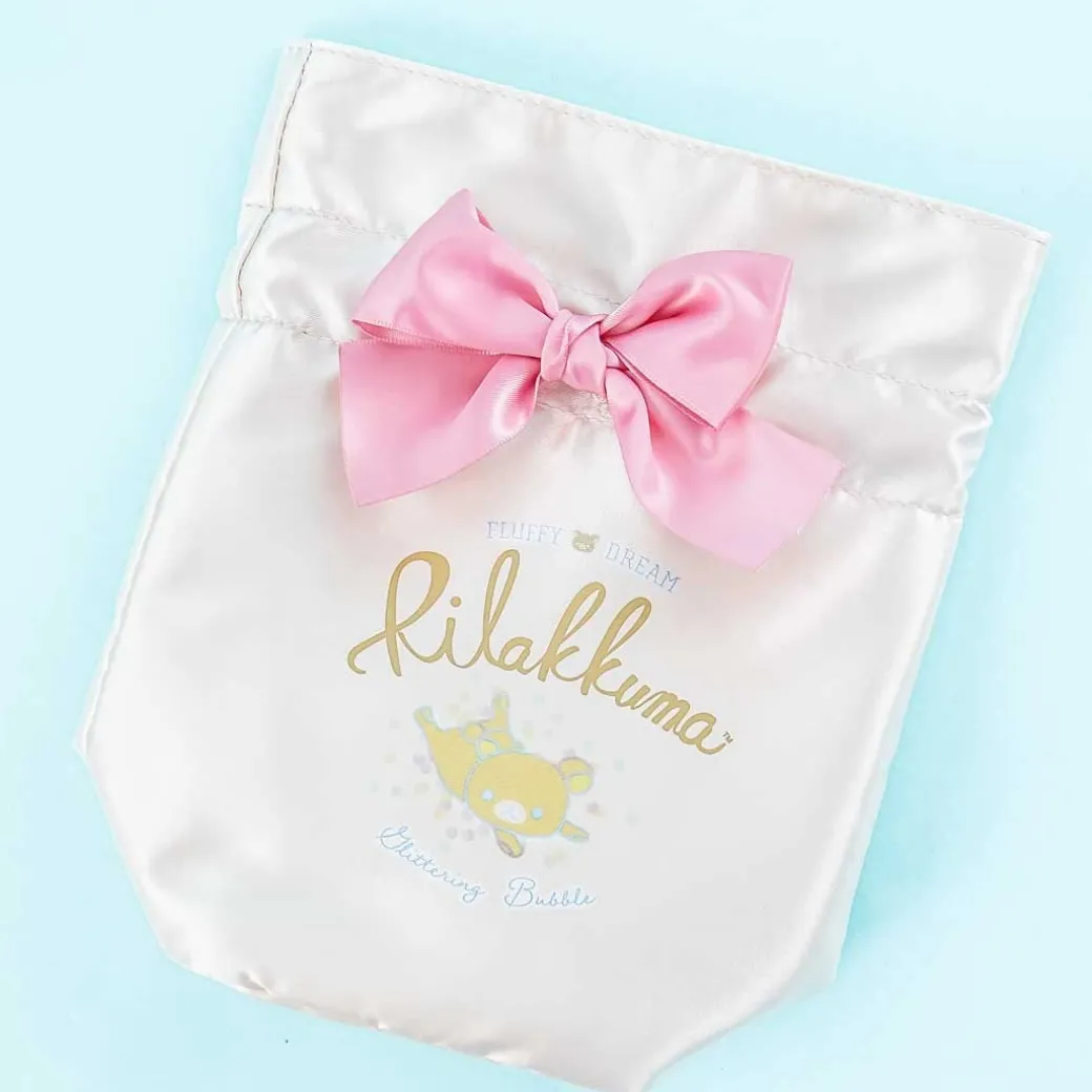 Rilakkuma Fluffy Dream Drawstring Pouch