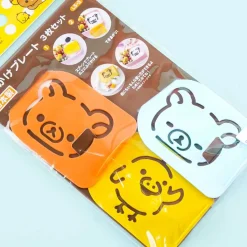 Rilakkuma Food Template Set - 3 pcs