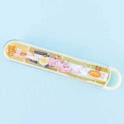 Rilakkuma Food Time Chopstick and Spoon Set