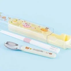 Rilakkuma Food Time Chopstick and Spoon Set