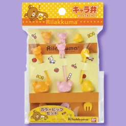 Rilakkuma Friendship Food Pick Set