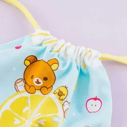 Rilakkuma Fruits Drawstring Pouch
