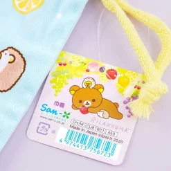 Rilakkuma Fruits Drawstring Pouch