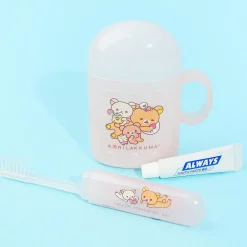 Rilakkuma Full of Strawberry Day Toothbrush Set