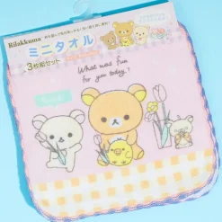 Rilakkuma Fun Day Face Towel Set - 3 Pcs