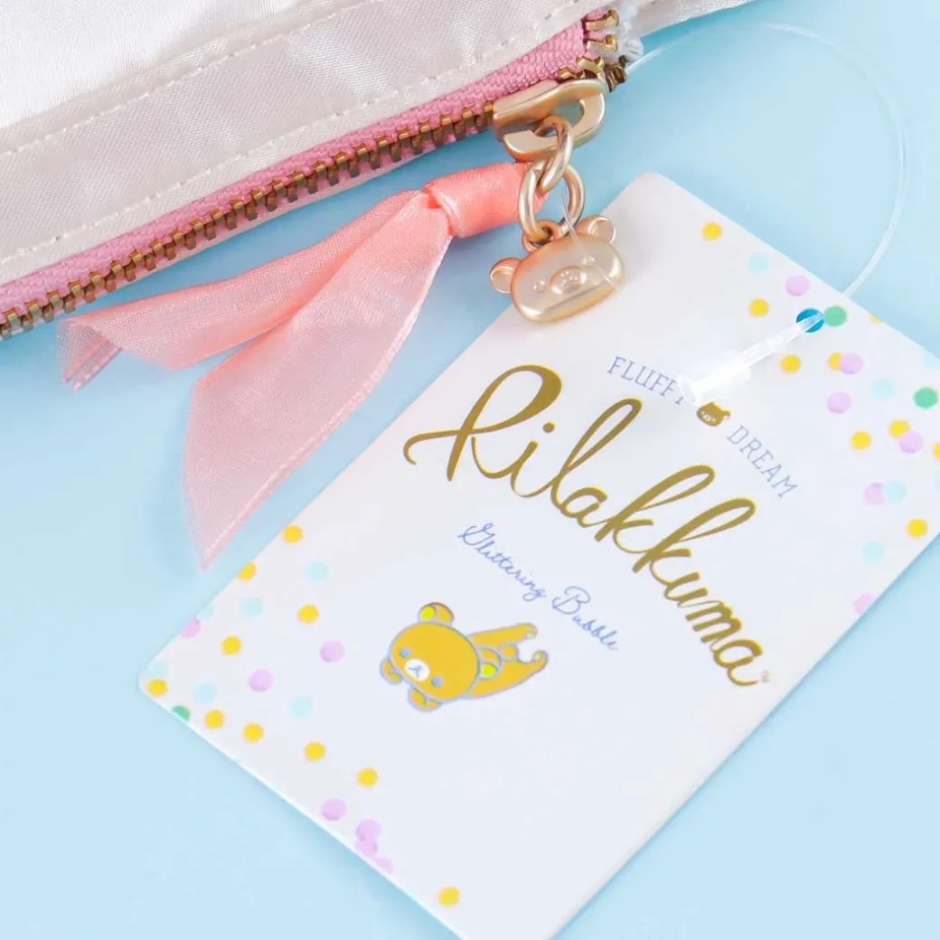 Rilakkuma Glittering Bubble Pouch