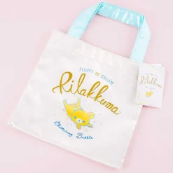 RIlakkuma Glittering Bubble Mini Tote Bag