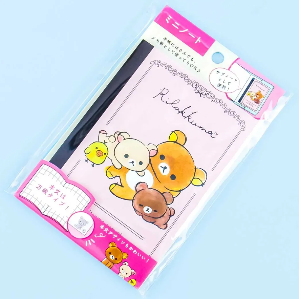 Rilakkuma Hangout Mini Grid Notebook