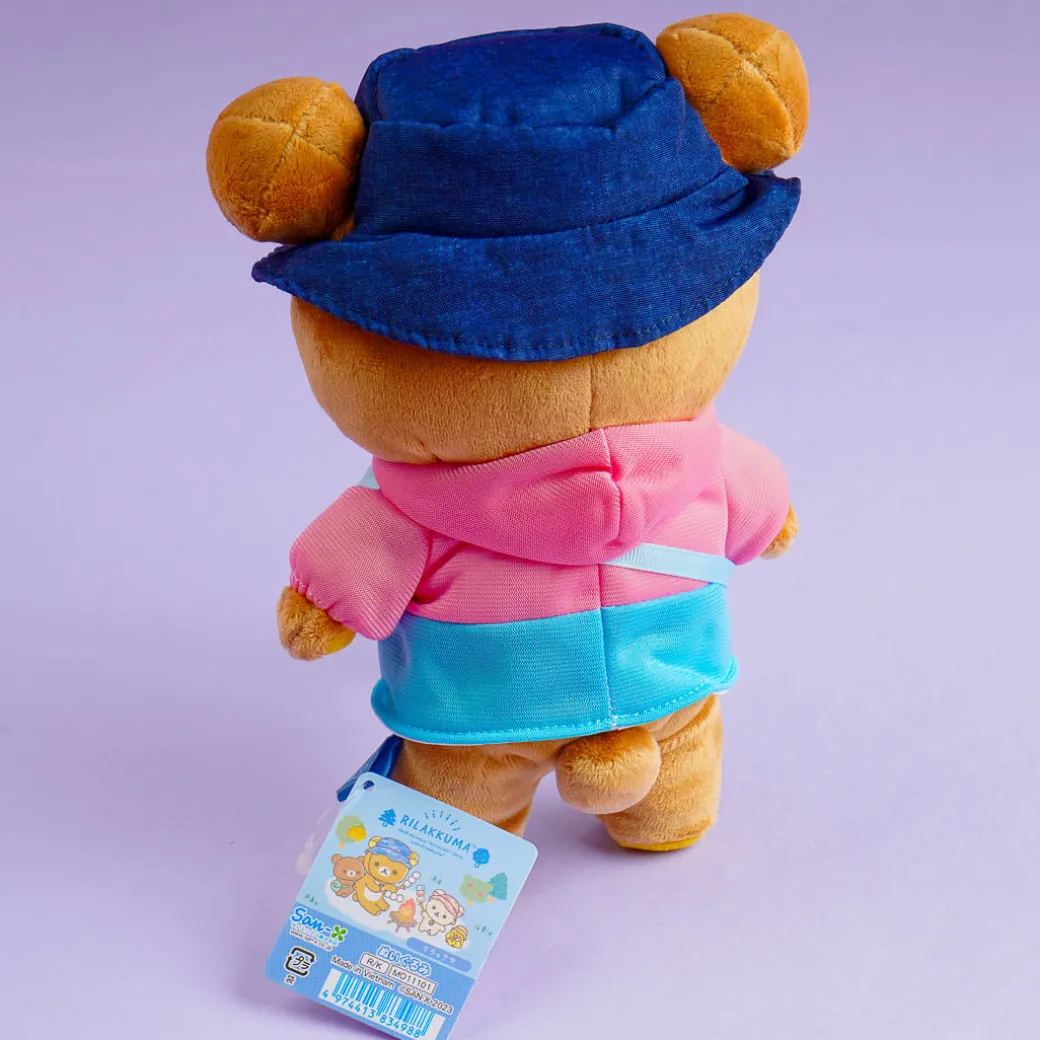 Rilakkuma Happy Camper Plushie - Medium
