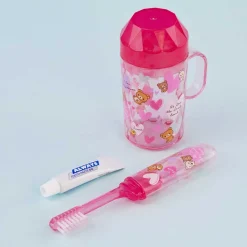 Rilakkuma Heart Toothbrush Set