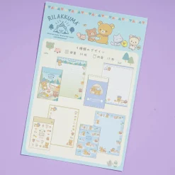 Rilakkuma Komorebi Camp Letter Set