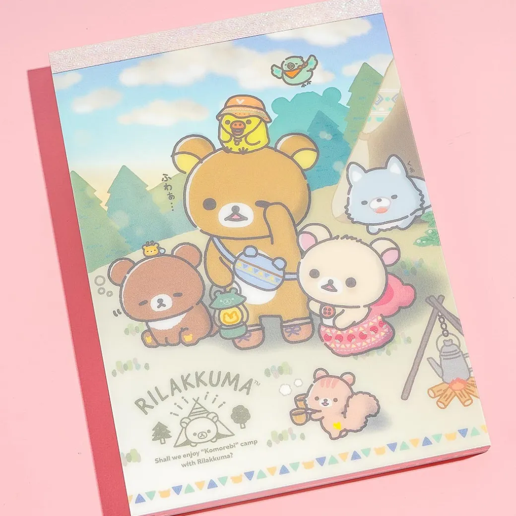 Rilakkuma Komorebi Camp Memo Pad