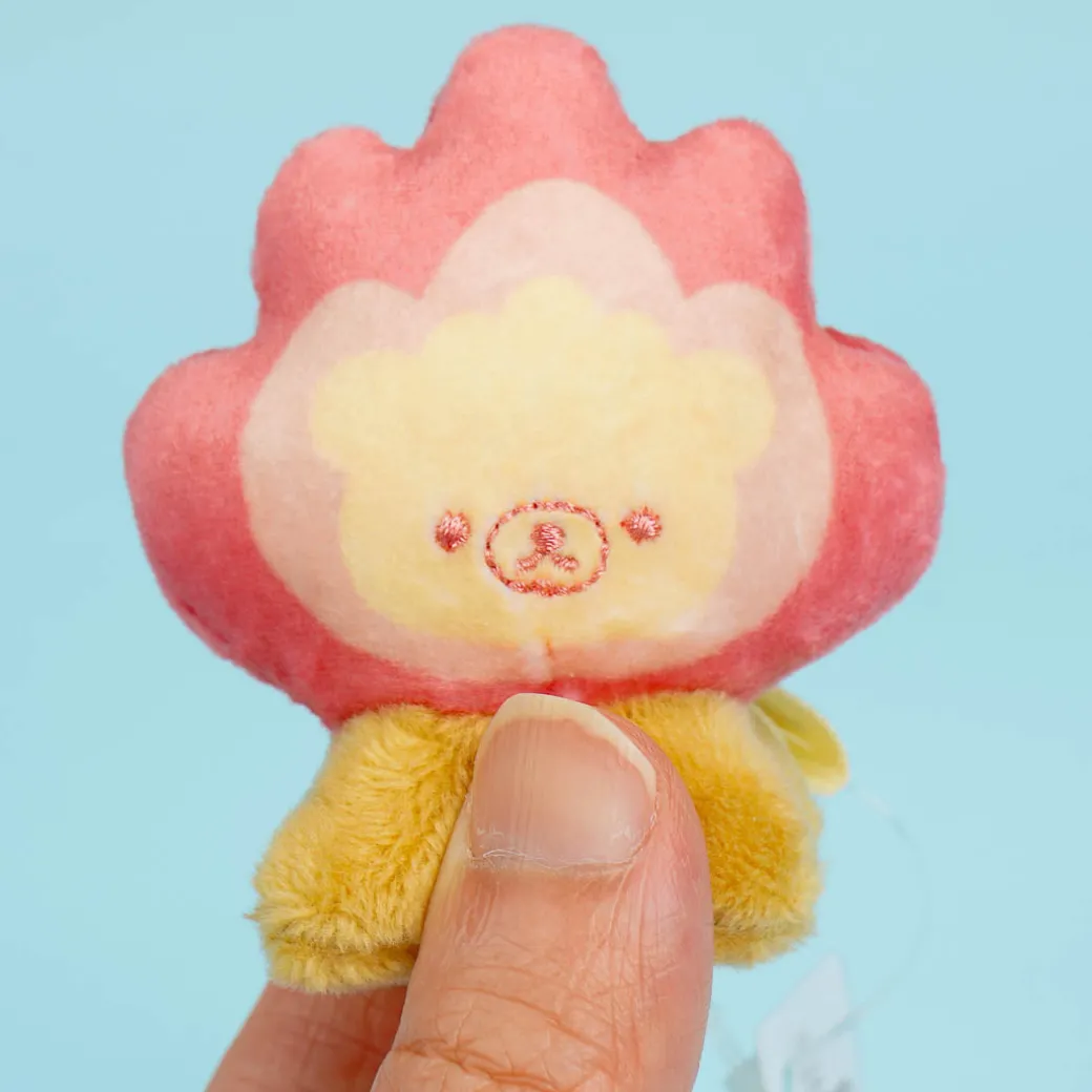 Rilakkuma Komorebi Camp Mini Plushie - Bonfire