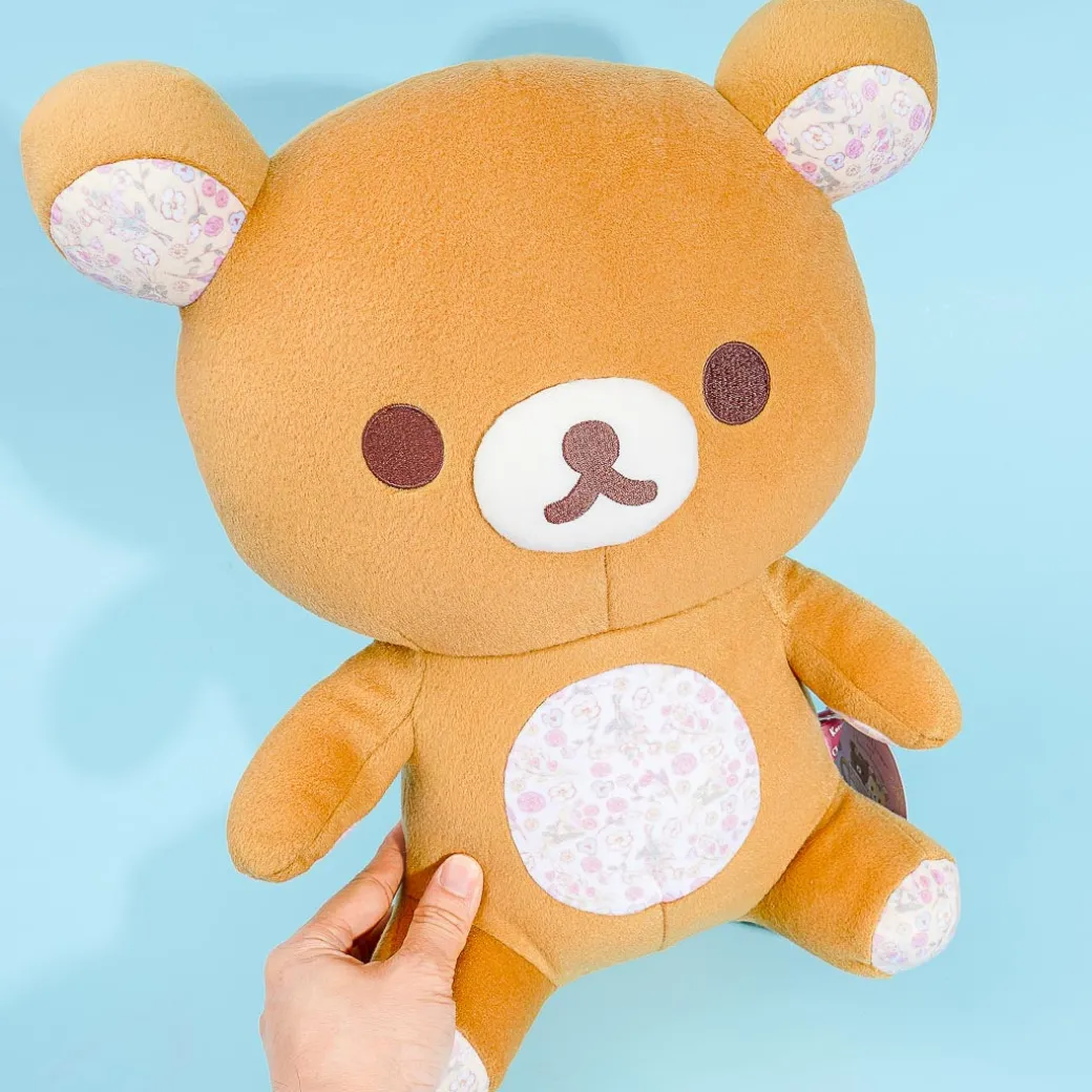 Rilakkuma Korikogu Flower Tea Time Plushie - Big