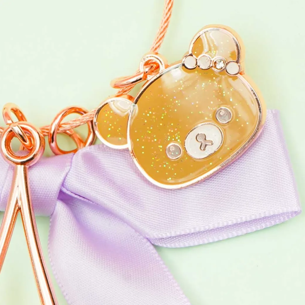 Rilakkuma Korikogu Jewel Cherry Keychain