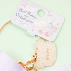 Rilakkuma Korikogu Jewel Cherry Keychain