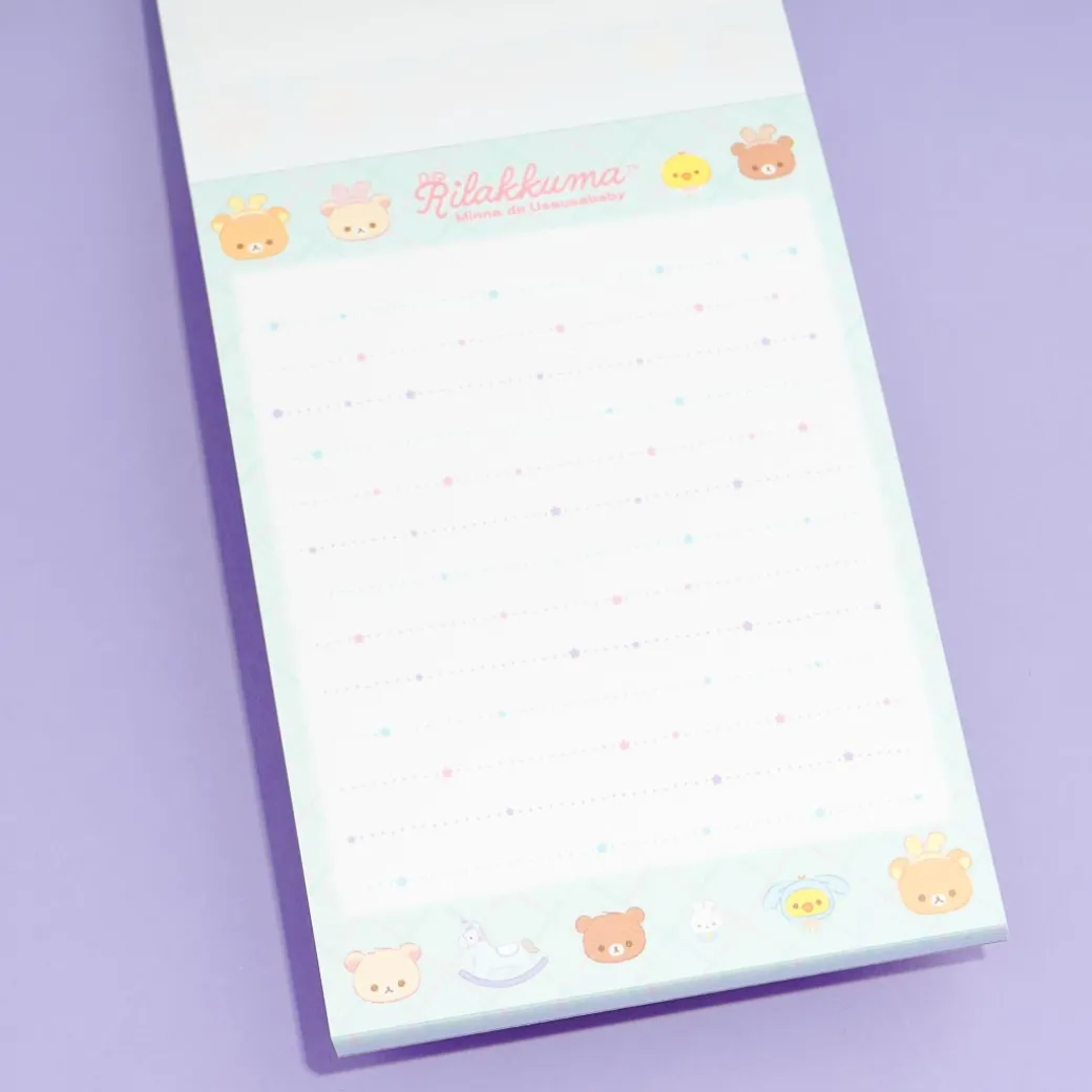 Rilakkuma Minna de Usausababy Memo Pad