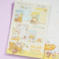 Rilakkuma Minna Pizza Letter Set