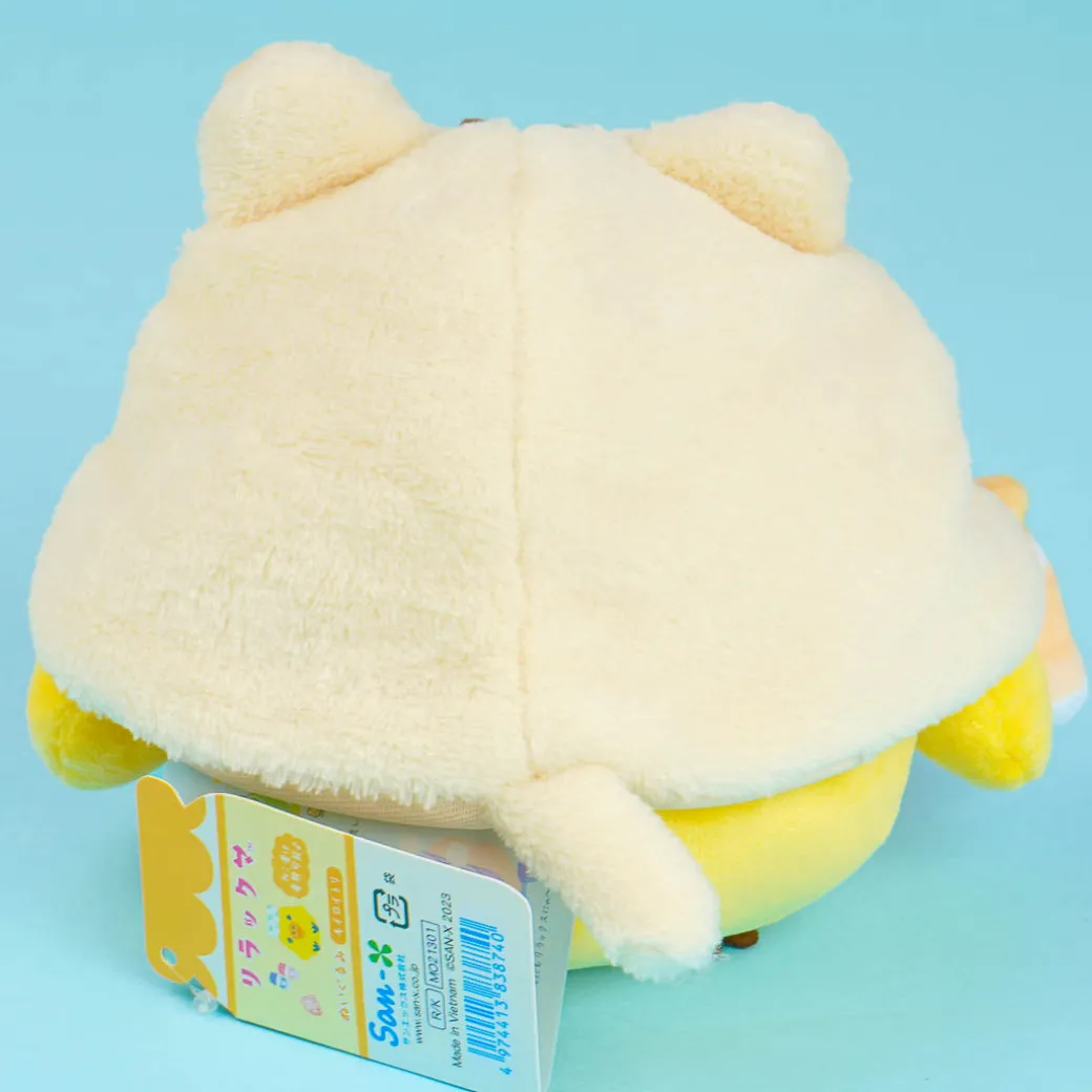 Rilakkuma Neko Neko No Yu Plushie - Kiiroitori / Medium