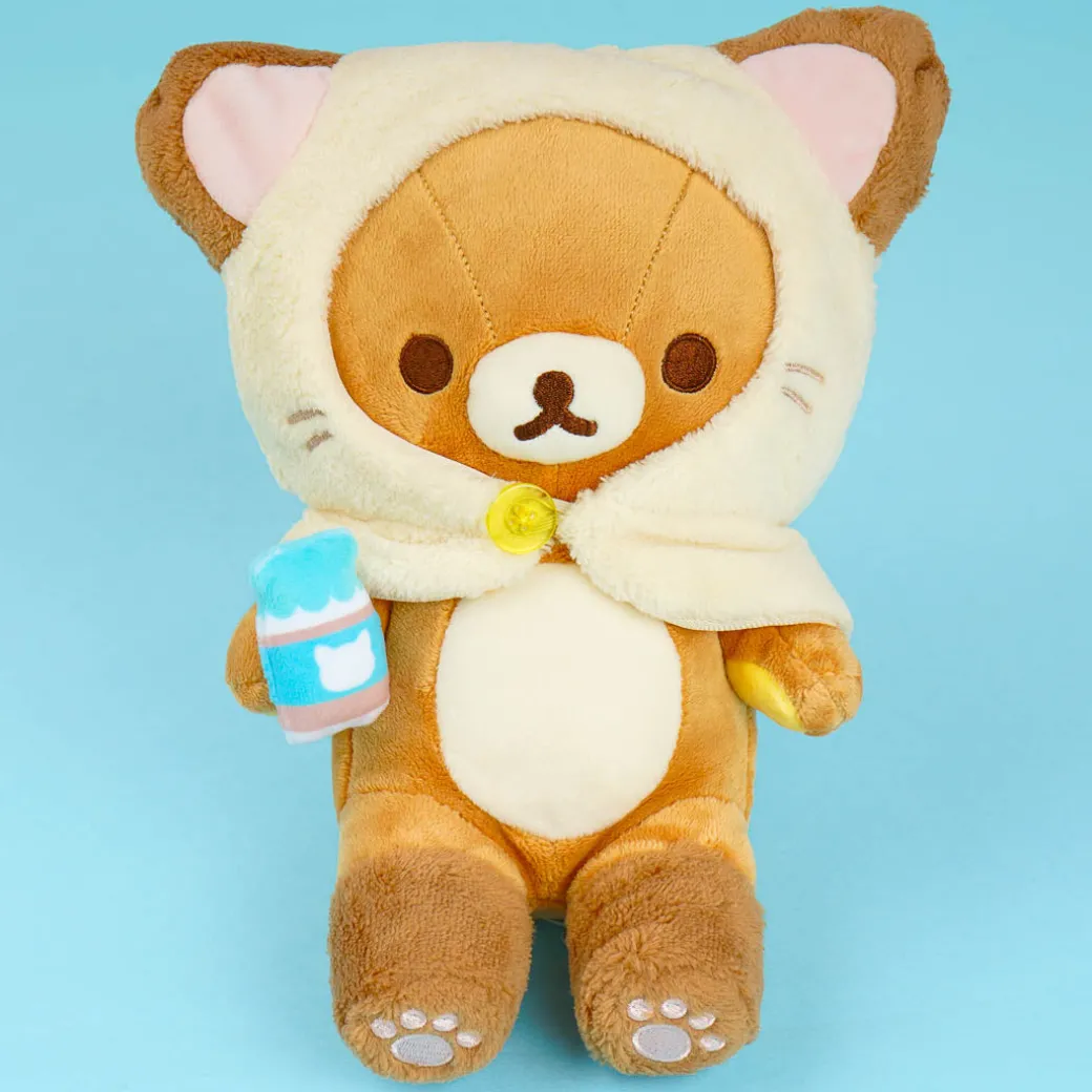 Rilakkuma Neko Neko No Yu Plushie - Medium