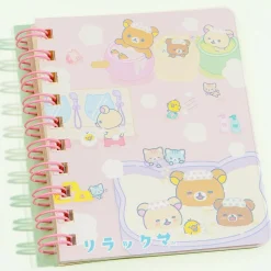 Rilakkuma Nekoneko No Yu Mini Notebook