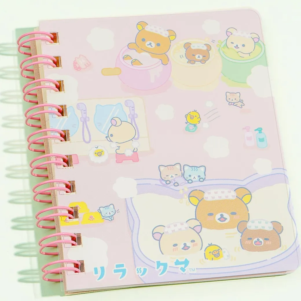 Rilakkuma Nekoneko No Yu Mini Notebook