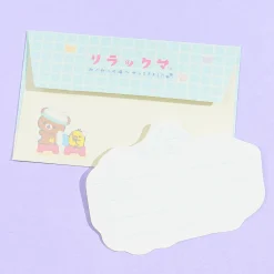 Rilakkuma Nekoneko No Yu Bath Letter Set