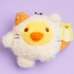 Rilakkuma Niko Niko Badge Plushie - Kiiroitori / Mini