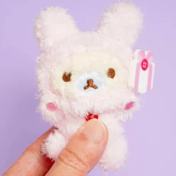 Rilakkuma Niko Niko Badge Plushie - Korilakkuma / Mini
