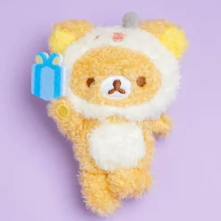 Rilakkuma Niko Niko Badge Plushie - Mini