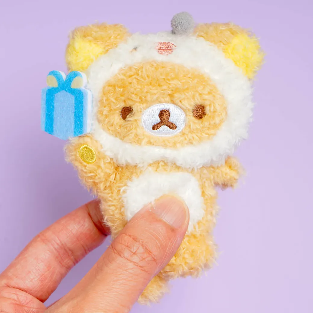 Rilakkuma Niko Niko Badge Plushie - Mini