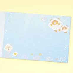 Rilakkuma Ocean Relaxed Mood A6 Memo Pad