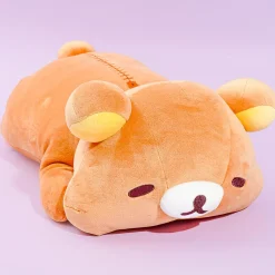 Rilakkuma Puffy Cheek Cushion Plushie - Medium