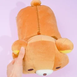 Rilakkuma Puffy Cheek Cushion Plushie - Medium