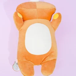Rilakkuma Puffy Cheek Cushion Plushie - Medium