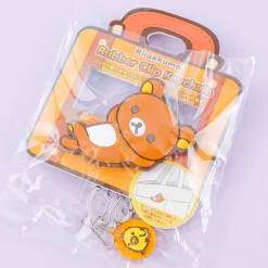 Rilakkuma Rubber Clip Keychain