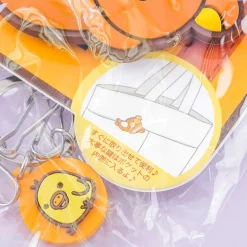 Rilakkuma Rubber Clip Keychain