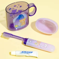 Rilakkuma Sleepy Time Tea Toothbrush Set