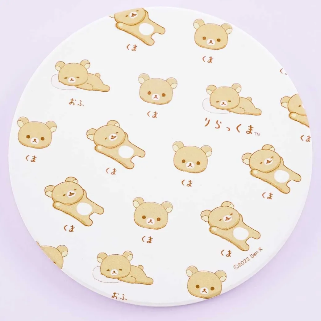 Rilakkuma Sleepy Water Absorption Coaster