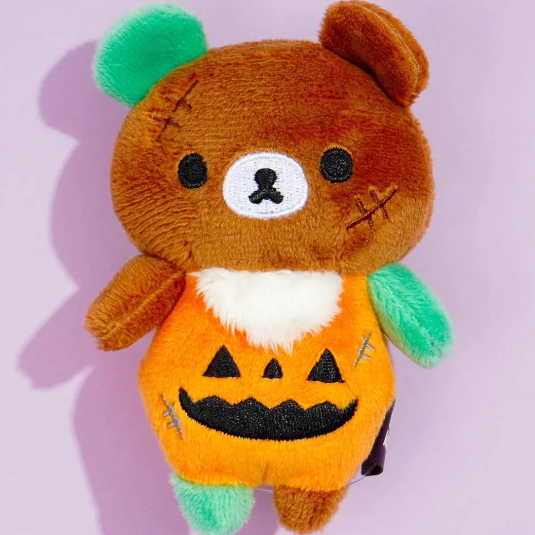 Rilakkuma Spooky Pumpkin Halloween Plushie - Chairoikoguma / Mini