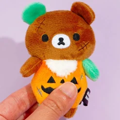 Rilakkuma Spooky Pumpkin Halloween Plushie - Chairoikoguma / Mini