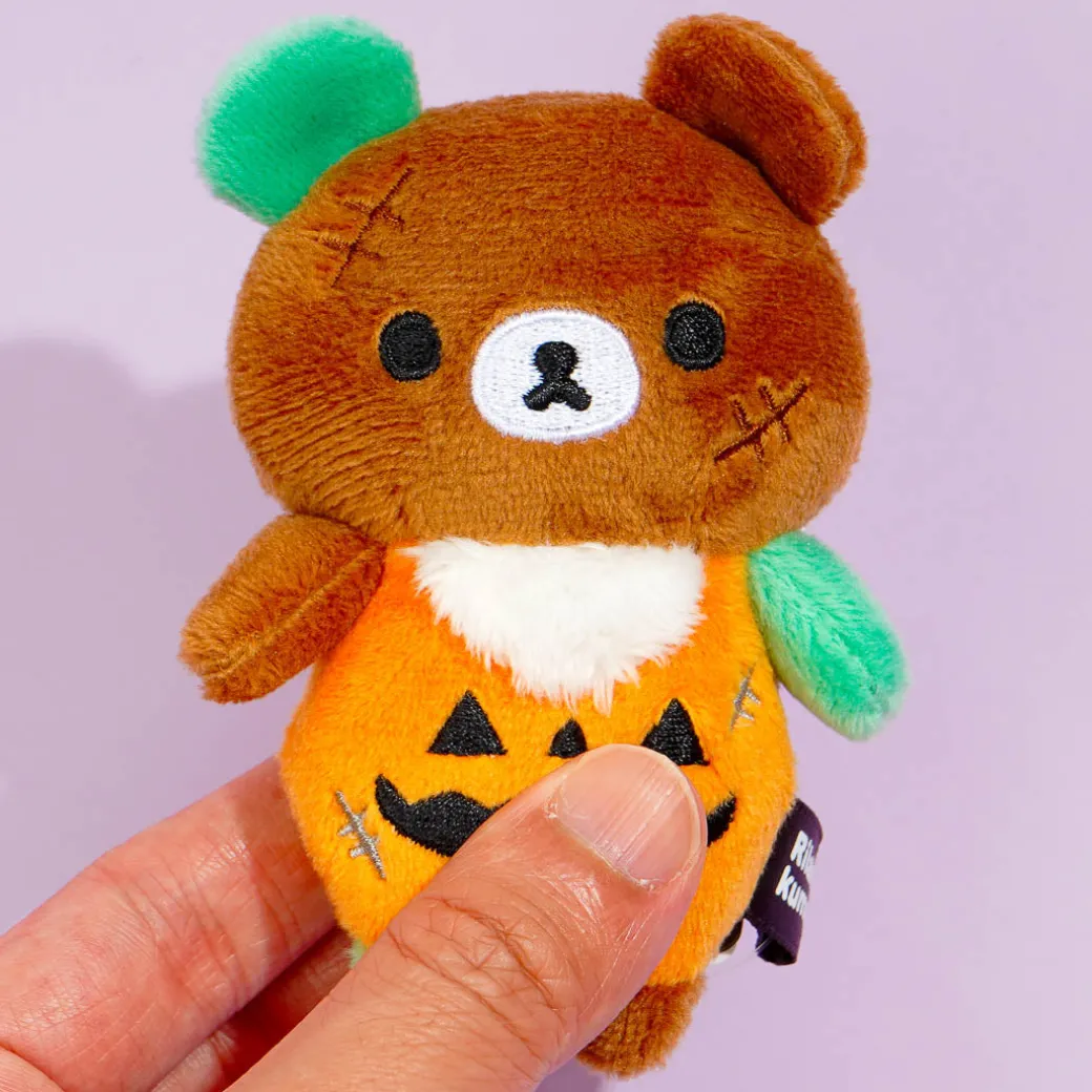 Rilakkuma Spooky Pumpkin Halloween Plushie - Chairoikoguma / Mini