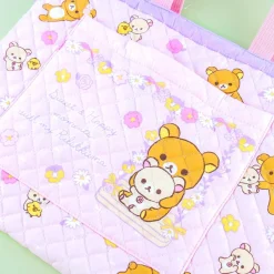 Rilakkuma Spring Flowers Quilted Handbag
