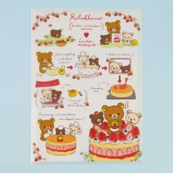 Rilakkuma Strawberry Shortcake A4 Folder