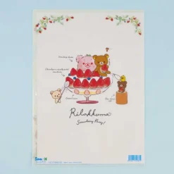 Rilakkuma Strawberry Shortcake A4 Folder